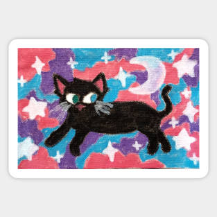 Galaxy Kitty Sticker